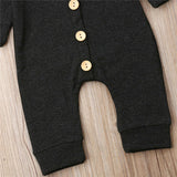 Hooded Bunny Jumpsuit ~ Cute Buttons ~ 2 Colors!