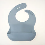 Soft Silicone Baby Bibs ~ Adjustable with Large Capacity Food Catcher