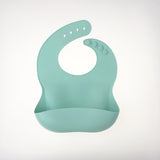Soft Silicone Baby Bibs ~ Adjustable with Large Capacity Food Catcher