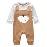Adorable Teddy Bear One Piece Romper