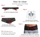 Sciatica Hip Belt Brace  - Alleviate Sciatic, Pelvic, Lower Back & Leg Pain - Brace Professionals - 