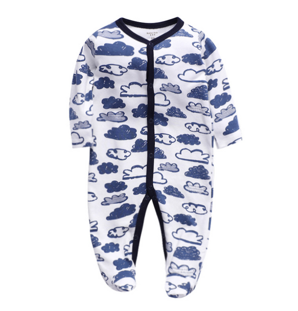 Adorable Footed Pajamas One Piece