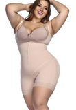 Plus Size Full Body Shaper with Zipper - Slimming Bodysuit with Butt Lifter - UptownFab™