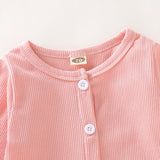 Beautiful Long Sleeve Button Romper ~ 4 Colors!