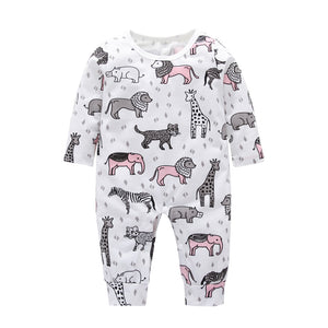 Fun Animals Long Sleeve Jumpsuit