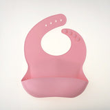 Soft Silicone Baby Bibs ~ Adjustable with Large Capacity Food Catcher
