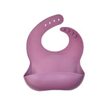 Soft Silicone Baby Bibs ~ Adjustable with Large Capacity Food Catcher
